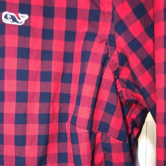 đź§§Vineyard Vines Gingham Check Classic Button Down Shirt - Picture 7 of 16